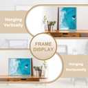 Natural 22x28 Picture Frame Lightweight yet Durable Frame Wall Hanging