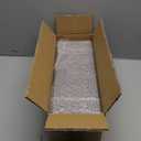 RICHER HOUSE White Floating Shelves Set of 3, Modern Bathroom Shelves Wall Mounted Shelves for Wall Decor, Over Toilet White Wall Shelves for Bathroom Bedroom, Living Room, Kitchen (2+1)