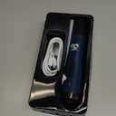 Casfuy Dog Nail Grinder Upgraded - Professional 2-Speed Electric Rechargeable Pet Nail Trimmer Painless Paws Grooming & Smoothing for Small Medium Large Dogs & Cats (Dark Blue)