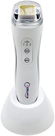 NORLANYA Mini Anti-Aging Dot Matrix SkinLift Device, Wrinkle Reduction Face Lifting Machine (Platinum Head, Charging Dock)
