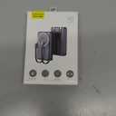 for Magsafe Magnetic Portable Charger, 10000mAh Wireless Power Bank with Built-in Cable & AC Wall Plug, Battery Pack PD 22.5W with Stand, LED Display for iPhone 17/16/15/14/13 Series, Samsung, Pixel (White)