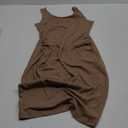 Rnxrbb S Women Summer Sleeveless Maternity Dress Pregnancy Tank Scoop Neck Mama Clothes Casual Bodycon Clothing, S