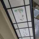 Roundhill Furniture Black Japanese 4-Panel Screen Room Divider