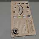 Legging Organizer for Closet, Metal Yoga Pants Hangers 2 Pack w/10 Clips Holds 20 Leggings, Space Saving Hanging Closet Organizer w/Rubber Coated Closet Organizers and Storage, Black