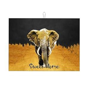 Mid Century Modern Atomic Retro Dish Drying Mat for Kitchen Counter Yellow Drying Pad 18x24 Inch Absorbent Reversible Dish Drainer Rack Mats Mid Century Modern Atomic Retro Dish Drying Mat for Kitchen Counter Yellow Drying Pad 18x24 Inch Absorbent Reversible Dish Drainer Rack Mats