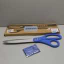 Grand Opening Ceremony Kit  25 Inch Giant Blue Scissors for Ribbon Cutting and Blue Satin Ribbon for Inaugurations Special Events