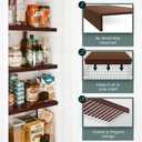 Wire Shelf Covers, Wire Shelf Covers for Pantry, Wardrobes, and Wire Racks, Creating a Clean and Smooth Appearance That Does Not Require Assembly, Prevents Scratches, Easy to Clean