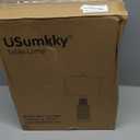 25" Table Lamps Set Of 2 - Modern Bedside Lamps for Living Room - White Washed Ceramic Nightstand Lamps for Bedroom