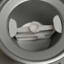 Ice Cream Maker Attachment for KitchenAid, Fits KitchenAid 4.5/5QT & 6QT Mixers, Frozen Ice Cream & Sorbet Gelato Maker, 2 Quart, White