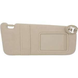 Right Passenger Side Sun Visor Compatible with Toyota Venza 2009-2016 Sun Shade Replacement 743100T021A1 Color: Beige