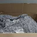 Sealy Electric Blanket Full Size, Soft Sherpa Heated Blanket Single Control with 10 Heating Levels & 1 to 12 Hours Auto-Off Settings Over-Heated Protection 80"x84" Machine Washable, Charcoal. Full