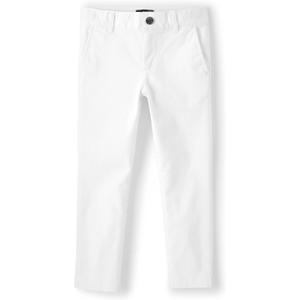The Children's Place Boys Stretch Skinny Chino Pants (White), 8, Simply White
