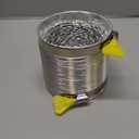 Heavy Duty 4"Flexible Dryer Vent Exhaust Duct Hose 3 Feet for Tight Space, Extra Thick(6-ply) Aluminum Foil Ducting Kit with 2 Key Hose Clamps D