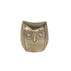 Antique Golden Owl 4x3