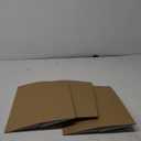 Trifold Poster Board, 24" x 16", 3-Pack, White Corrugated Project Boards for Science Fairs, School Projects, Event Displays, and Business Presentations