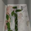 EASY JOY Crepe Paper Flowers Banner White Blush Pink Paper Flower Banner Spring Hanging Paper Flower Garland Paper Leaves Banner for Spring Birthday Wedding Home Decorations