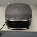 Extra Large Air Fryer,11-IN-1 6 QT 450F Air Fryer with Superior Airflow, Dual Heat Source Technology, Smart Digital Wide Fryer with Basket, Fits a 12" Pizza or 33 Chicken Wings