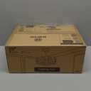 Fanbulous 20 Inch Fandelier Caged Ceiling Fans with Lights and Remote, Black Farmhouse Ceiling Fan, Bladeless Samll Fan Lights Ceiling Fixtures for Kitchen, Bedroom-Black and Gold