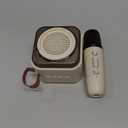 MicQutr Karaoke Machine with 1 Microphone for Kids, Toys Birthday Gifts for Ages 3-12 Years Old Girls Boys, Mini Karaoke Microphone with Portable Bluetooth Speaker for Singing Party Outdoor Play