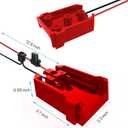 Power Wheel Adapter with Fuse&Switch, Secure Battery Adapter for Lithium Battery, with 12 Gauge Wire, Good Power Convertor for DIY Ride On Truck, Robotics, RC Toys and Work Lights,2Pack