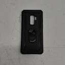 for Samsung Galaxy S9+ Plus Case, Dual Layer Protective Heavy Duty for S9 + Plus [Military-Grade] ProtectiveMagnetic Kickstand Car Holder Case Black