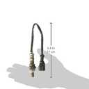 BOSCH 18050 Premium OE Fitment Oxygen Sensor - Compatible with Select Acura ILX, MDX, RDX, RLX, TLX; Honda Accord, Civic, CR-V, Pilot, Ridgeline (Narrowband)