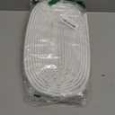 26 Feet Long Reach Door Weather Stripping Door Seal Strip, New Upgraded V-Shaped Replacement Kerf Weather Stripping for Door Frame Door Insulation, Easy Cut to Size(White)