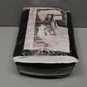 MOSAYT 100% Waterproof Dining Room Chair Covers Set of 6, Super Fit Stretch Jacquard Parson Chairs Slipcovers Removable Washable Chair Seat Protectors for Home, Kitchen, Banquet (Black - XL)