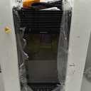 Electric Fireplace Stove Heater - Fireplace Heaters for Indoor Use with Realistic Flame Effect, 1500W Freestanding Electric Stove Heater with Overheating Protection