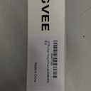 AGVEE 5ft TV Power Cord, 90 Degree Angled L-Shaped UL Listed 2-Prong AC Power Cable IEC C7 C8 Compatible with Samsung LG Sony Insignia Apple TV LCD LED, Vizio Roku JBL Partybox, White