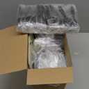 Sliner 100 Pcs 10 oz Mini Cake Pans with Lids Aluminum Foil Disposable Baking Loaf Tins, Spoon, Stickers, Square Cupcake Container for Muffin Ramekins Brownie Wedding Birthday Party(Blue)