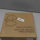 Across-Star Lazy-Susan-Organizer-Spice-Rack, 2-Tier Rotating Spice Organizer For Kitchen-Cabinet-Countertop-Pantry, Turntable Seasoning Holder Storage Shelf With Adjustable Height