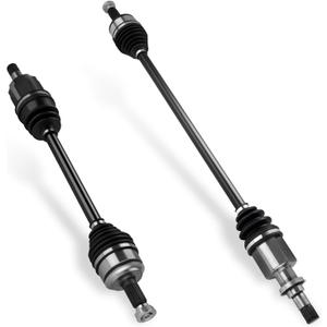 Front Left & Right CV Axle Shaft Assembly Fits for Honda Civic L4 2.0 2.0L 2016-2021 (for EX LX LX-P Models), Automatic CVT Trans Only, Driver & Passenger Side, 2-Pack