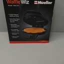 Mueller Heart 5 Waffle Maker, Waffle Iron, Adjustable Browning Control & Nonstick, Cool Touch Handle, Easy to Clean, Small Kitchen Appliances