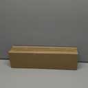 Brown Blackout Curtains, Abstract Ombre Grey and Brown Striped Window Curtains for Living Room Modern Room Darkening Grommet Curtains, 42x63 Inch, 2 Panels