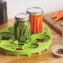 Farm to Table Dual Canning Rack, Nylon, Quart or Pint Sizes 11.5 x 11.5 x 2