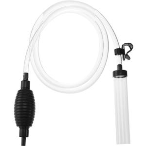 7ft Aquarium Gravel Vacuum Cleaner - Hand Pump Siphon Water Changer for Fish Tank Cleaning Gravel & Sand