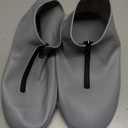 Waterproof Shoe Covers Slip-Resistant Overshoes Newly Upgraded and Latest Model for Men Women, Reusable Rain Boots for Outdoor, Cycling, Hiking, Work, Grey, M, Women 6-7.5, Men 5-6.5