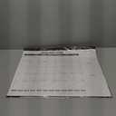 GuassLee Large Desk Calendar 2026,22" x 17" Desktop Wall Calendar 18 Months Planner Runs from Jan. 2026 to Jun. 2027 with Julian Date To-do & Notes Monthly Goals for School Home Office