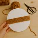 50 Pieces Solid Core White Chipboard Circles - Extra Thick 28pt White Circle Cardstock - Heavyweight Circle Cutouts For Scrapbooking, Crafts & Product Backing (8" Round)