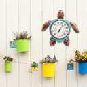 MUMTOP Outdoor Thermometer, Turtle Outside Wall Thermometer for Patio Yard Garden