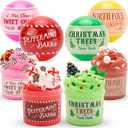 Christmas Stocking Stuffers - Slime for Kids - 4 Pack Slime Balls - Toys Slime Kit Xmas Gifts for Classroom Rewards Teens Girls Boys 4 5 6 7 8 9 10 11 12 Year Old and Adults