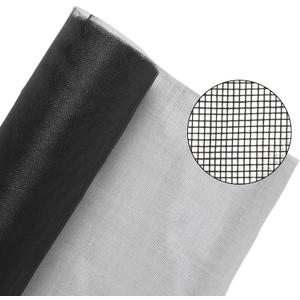 lesolar 48in x 100ft Glass Wool Screen Roll 1816 Meshes for Window/Patio/Replacement Door/Porch Screen, Black