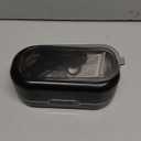 Ultrasonic Jewelry Cleaner, 48KHz Ultrasonic Cleaner Machine for Jewelry, Glasses, Rings, Retainers, Watch Strap, Dentures, 304 Stainless Steel 12oz Cleaning Pod - Black