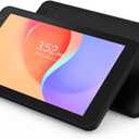 7 Inch Tablet, Android Reading Tablet with 32GB Storage (Expandable to 512GB), Quad-Core Processor, 7" HD IPS Display (1024x600), Dual Cameras, Wi-Fi, Bluetooth, Lightweight Portable Design, Black