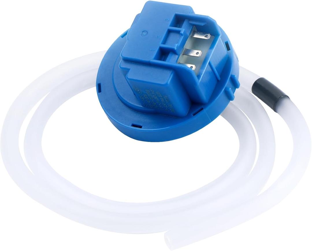 Washer Water Level Switch DC96-01703H Washing Machine Pressure Sensor for Samsung 3997570 PS876404 AP5799898 WA48 WA50 WA52 WA56 Replacement parts With 30" Long Hose