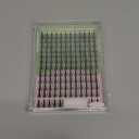 KEYYOU Fairy Lash Clusters 144Pcs D Curl Manga Lash Extension Eyelash Extension Wispy Natural Invisible Band Lash with Waterproof DIY Lash Extension at Home(Fairy-D-8-18MIX)