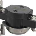 WE04X25194 Dryer thermostat (215/185) Replacement Part fit for GE GTD42EASJ2WW GTX22EASK0WW GTX33EASK0WW TD45EASJ2WS GTX52EASP0WB NTX62E8ST0WW GTX65EBSJ0WS GTD42EASJ0WW