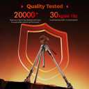 SmallRig x Potato Jet Tribex Hydraulic Carbon II Tripod Fast Extend Camera Travel Tripod, Low Angle Photograph to 5.9in/15cm, Max Height 61in/155cm, Weight 5.7lbs, Load up 55lbs -5756