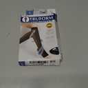 Truform Sheer Compression Stockings, 15-20 mmHg, Women's Knee High Length, Open Toe, 20 Denier, Black, Medium